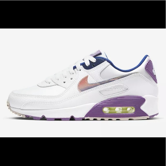 Nike Air Max 90 SE (Womens Sizes) Shoes CJ0623 100 - Picture 3 of 9